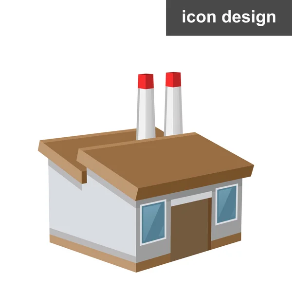 Vector factory icon