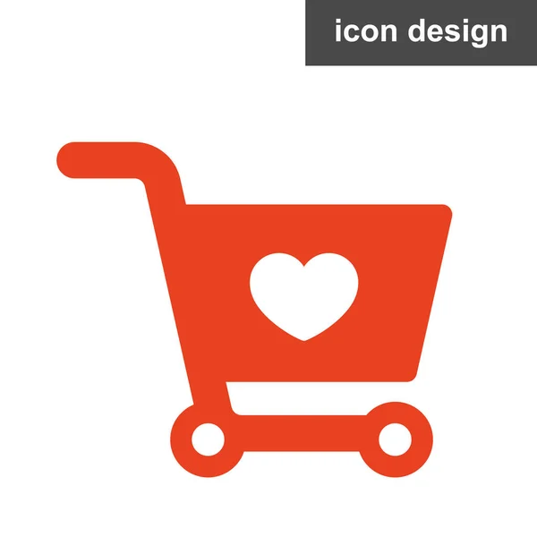 Web Shopping Icon — Stock Vector