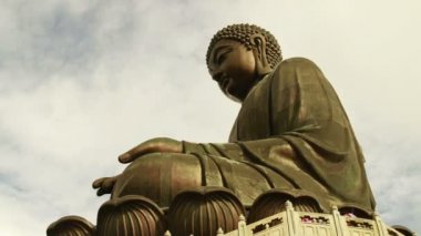 Bulutlar Timelapse kadar büyük Buda tilt