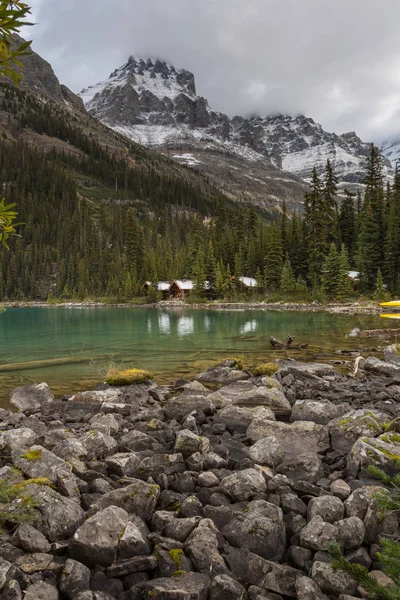 Mount Huber Gölü O'Hara, Yoho Milli Parkı içinde — Stok fotoğraf