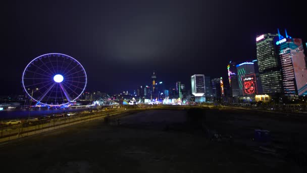 Hong Kong 2016. február: vidámpark — Stock videók