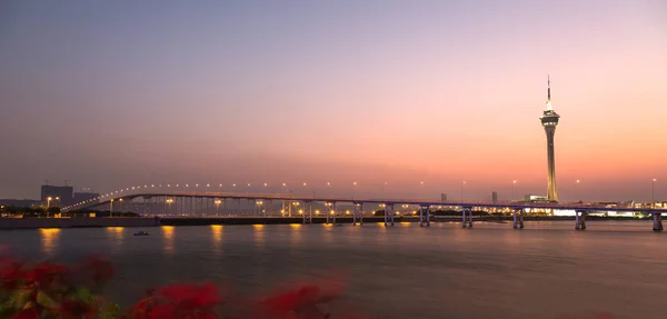 Macao China Dezember 2012 Governador Nobre Carvalho Brücke Und Macau — Stockfoto