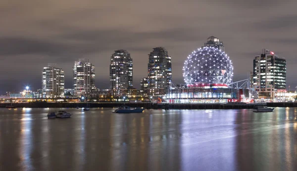 Vancouver 2012 Science World False Creek Downtown Vancouver Britská Kolumbie — Stock fotografie