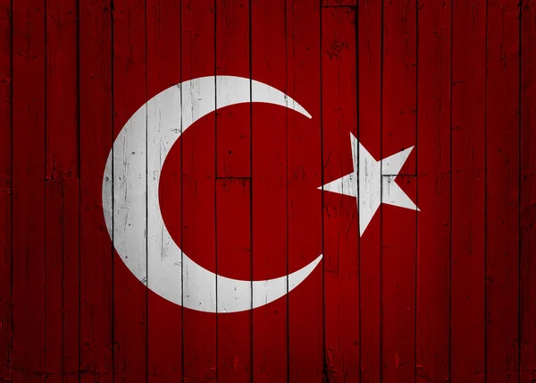 Turkse Vlag Turkije Turkse Vlag Ontwerp — Stockfoto