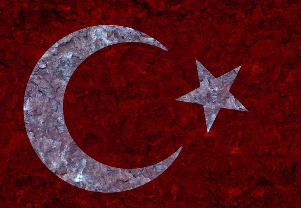 Török Zászló Törökország Török Zászlótervezés — Stock Fotó