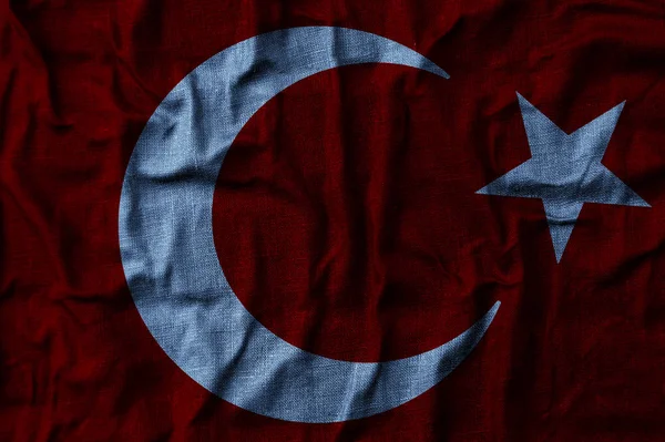 Drapeau Turc Turquie Dessin Drapeau Turc — Photo