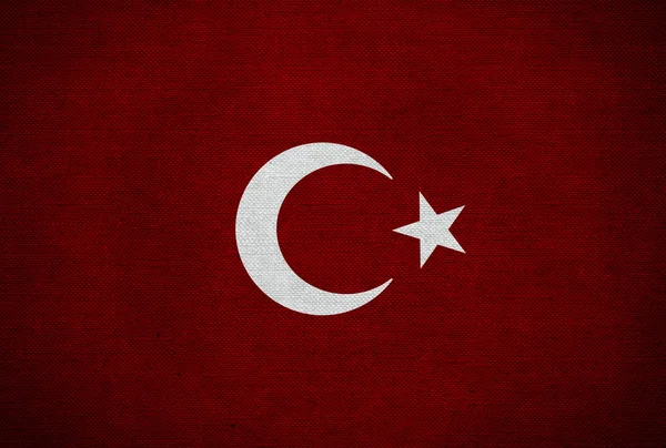 Турецький Прапор Туреччина Турецький Прапор — стокове фото