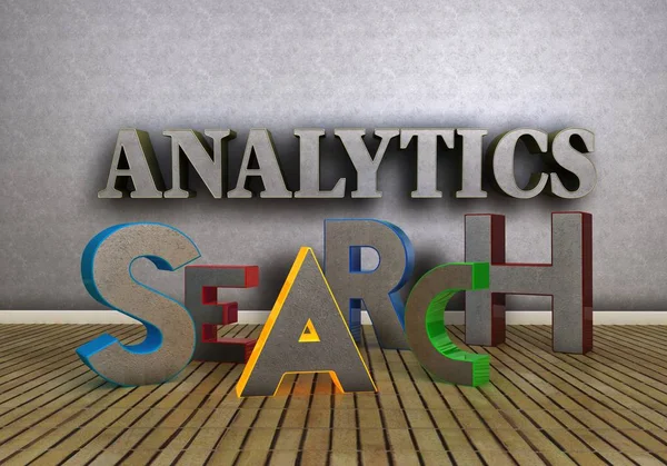 Google Analytic Design — Stockfoto
