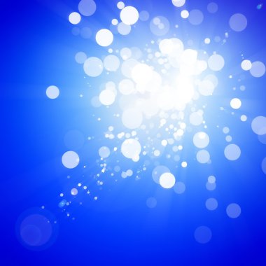 Bokeh ışıkları ile soyut arkaplan
