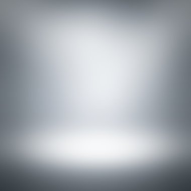 Gri boş oda studio gradyan arka planı için kullanılan soyut ve ürün görüntüleme