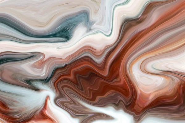 Marble ink colorful. brown marble pattern texture abstract background. can be used for background or wallpaper — Stock Photo, Image