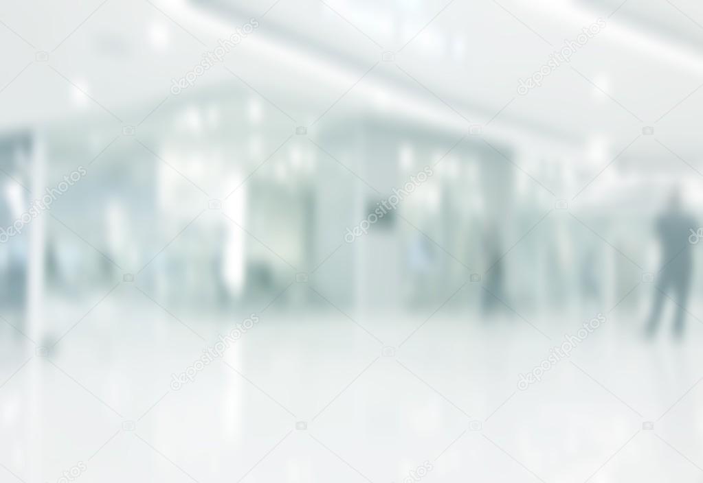 Interior blur background with bokeh image / White blur background / grey abstract background
