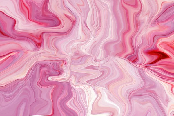 Marble ink colorful. pink marble pattern texture abstract background. — Stock Photo, Image