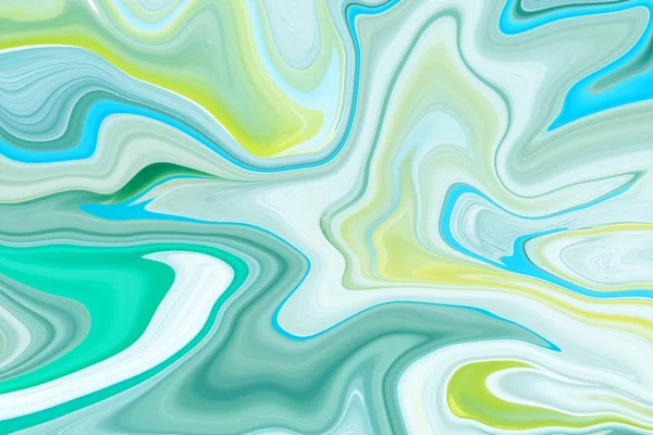 Marble ink colorful. Green marble pattern texture abstract background. can be used for background or wallpaper — Stock Photo, Image