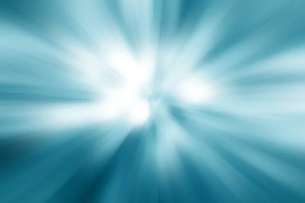 抽象的な青の背景に光の線 — ストック写真
