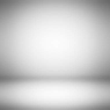 Gri boş oda studio gradyan arka planı için kullanılan soyut ve ürün görüntüleme
