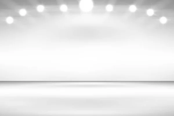empty white room with light background