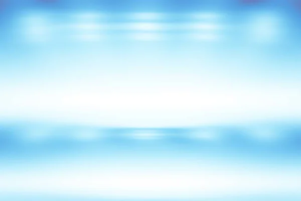 Blue Sea Background Light Spots Blur — 图库照片