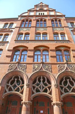 Halle (Saale), Almanya-24 Ağustos 2019: ticari mesleki meslek 