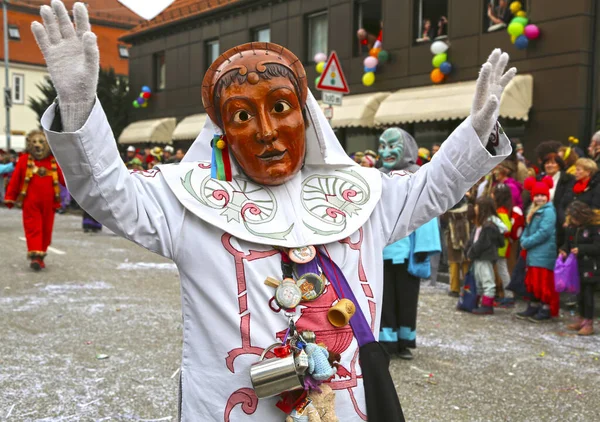 Donzdorf Germany March 2019 Traditional Festive Carnival Procession — Stok fotoğraf