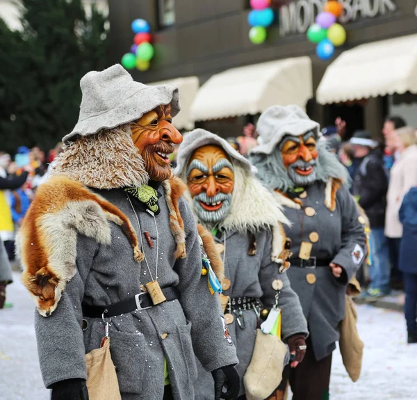 Donzdorf Germany March 2019 Traditional Festive Carnival Procession — Stok fotoğraf