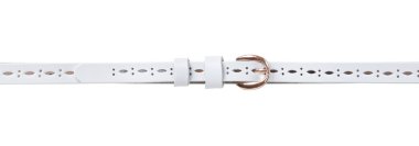 Kapalı kadın kemeri beyaz arka planda izole edildi