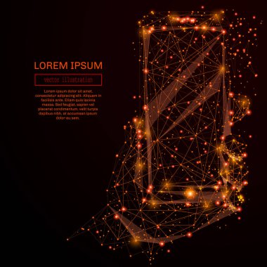 El ateş içinde smartphone