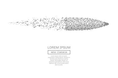 kurşun düşük Poli gri