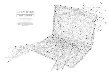 soyut dizüstü bilgisayar kavramı gri