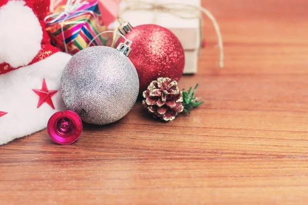 Decoraciones y tablero de regalo . —  Fotos de Stock