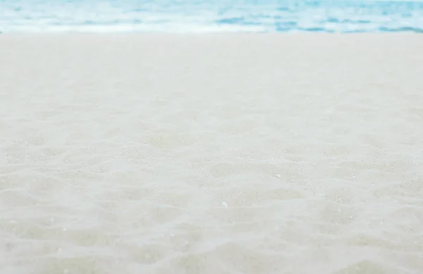 Sable blanc sur la plage . — Photo