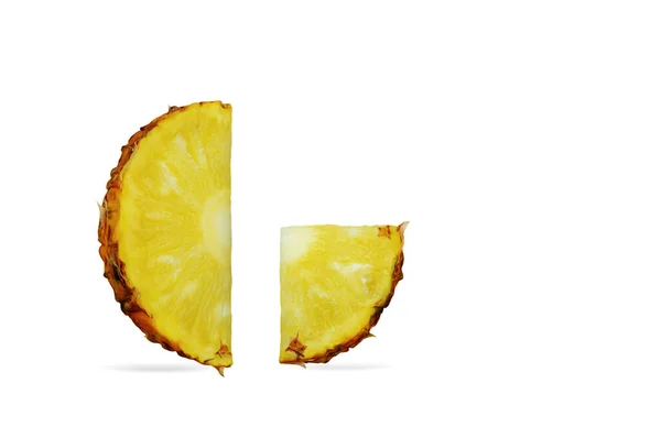 Pineapple on white background. — Stock Photo, Image