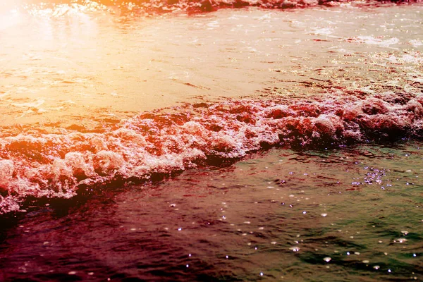 Color Sea Waves Sunlight — Stock Photo, Image
