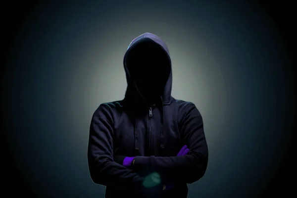 Hackers Darkness Black Background — Stock Photo, Image