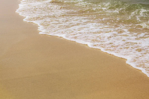 Waves Sand Beach Sea — Stock Photo, Image