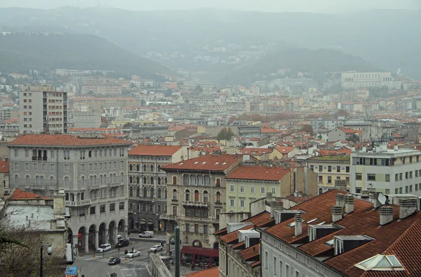 Panoráma města Terst, Itálie — Stock fotografie