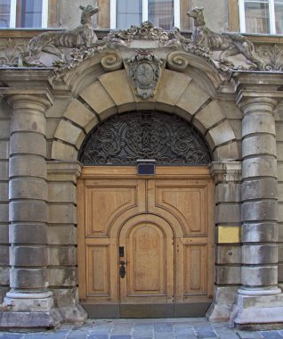 Viyana ilginç dekorasyonu ile gelen grup