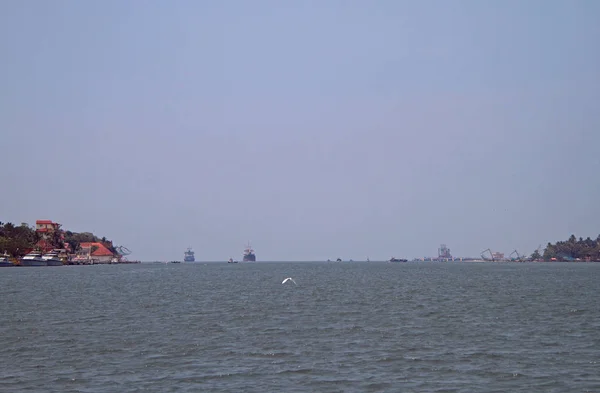 Sea port of Kochi, India — Stock Photo, Image