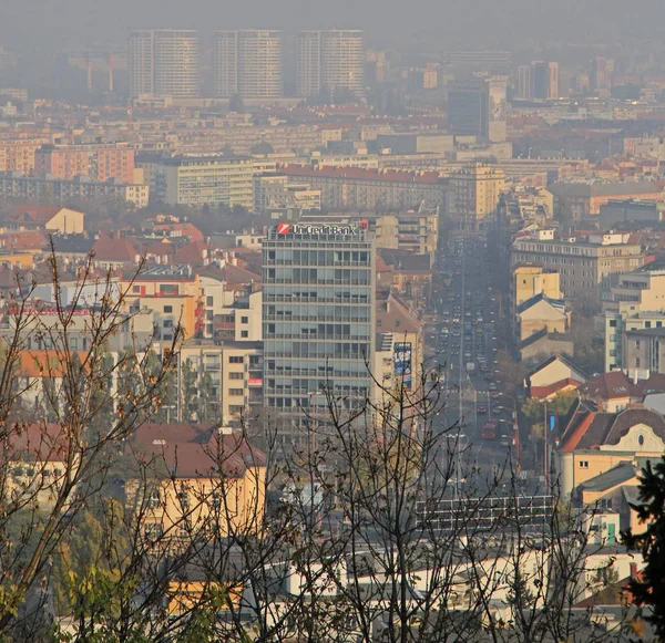 Városkép a Szlovák fővárost, Pozsonyt — Stock Fotó