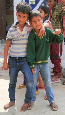 çocuklar için eğitim Jaipur, Hindistan merkezinde ziyaret