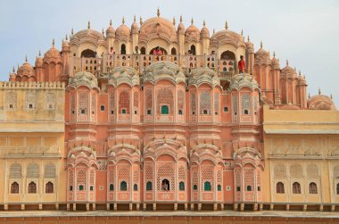 Sarayı Hawa Mahal Jaipur şehrinde