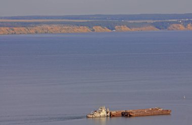 nehir Volga Ulyanovsk City