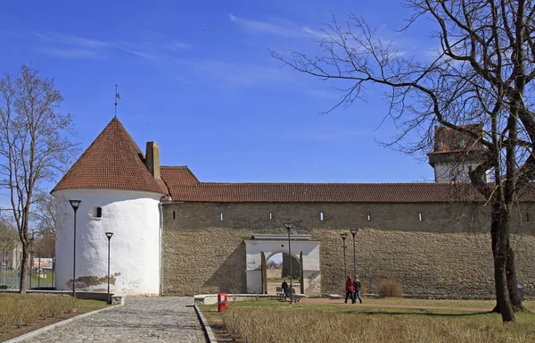 Герман замок в Нарві, Естонія — стокове фото