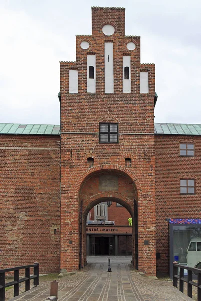 Zabytkowy zamek w centrum Malmö — Zdjęcie stockowe