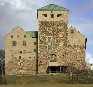 Turku şehir İsveç Ortaçağ Kalesi