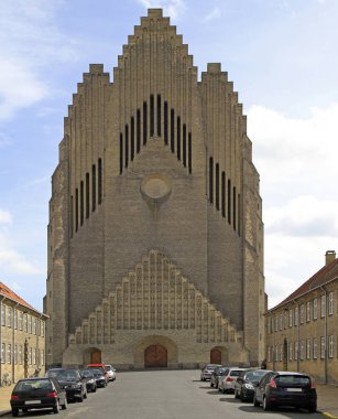 Ünlü Lutheran Grundtvig'ın kilise, Kopenhag
