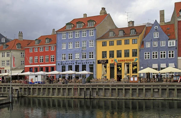 Περιοχή Nyhavn είναι ένα από το πιο διάσημο ορόσημο, Κοπεγχάγη — Φωτογραφία Αρχείου