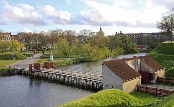 Tor und Eingang in Kastellet, Kopenhagener Zitadelle — Stockfoto
