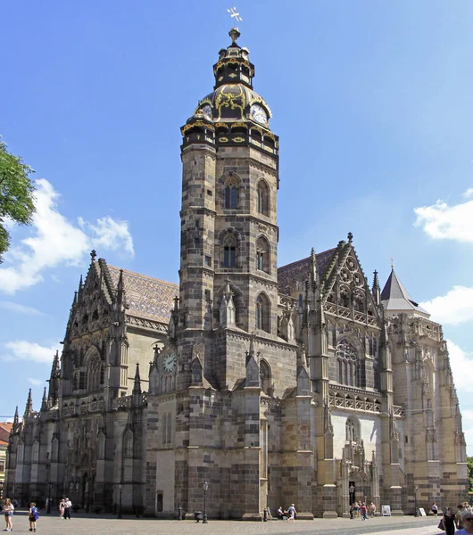 Catedral de Santa Isabel en Kosice — Foto de Stock