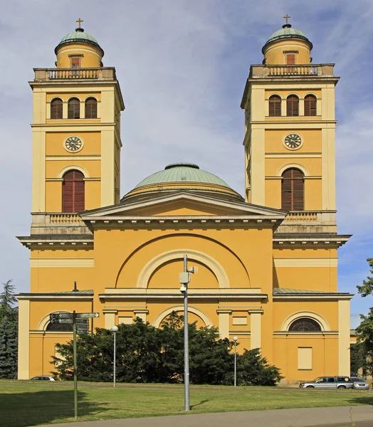 De basiliek van de kathedraal van Eger — Stockfoto